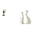 thumbnail image 1 of Estatua de animal creativa para mesa, chimenea, entrada, repisa, comedor, adorno coleccionable, regalo de boda o cumpleaños., 1 of 8