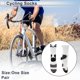 thumbnail image 2 of Calcetines de ciclismo únicos de Bargains, antideslizantes, absorbentes de sudor, antifricción, calcetines de bicicleta al aire libre, blancos y negros, talla única, neutros y universales, 1 par, 2 of 6