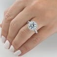 thumbnail image 4 of Pompeii 4 1/2Ct Diamond Halo Lab Grown Engagement Ring White, Yellow or Rose Gold, 4 of 4