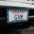 thumbnail image 2 of Hidden Temple Blue Barracudas License Plate Tag Frame, 2 of 4