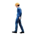 thumbnail image 4 of Figuritas de resina modelo de trabajador a escala 1/64, figuritas coleccionables pintadas a mano para decoración de diseño, tren, ferrocarril, escenas De pie CUTICAT Figura de personas en miniatura, 4 of 8