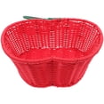 thumbnail image 1 of Hytrove Cesta Trenzada De Imitación Ratán Roja Para Almacenamiento De Y Organización Del Hogar, 1 of 6