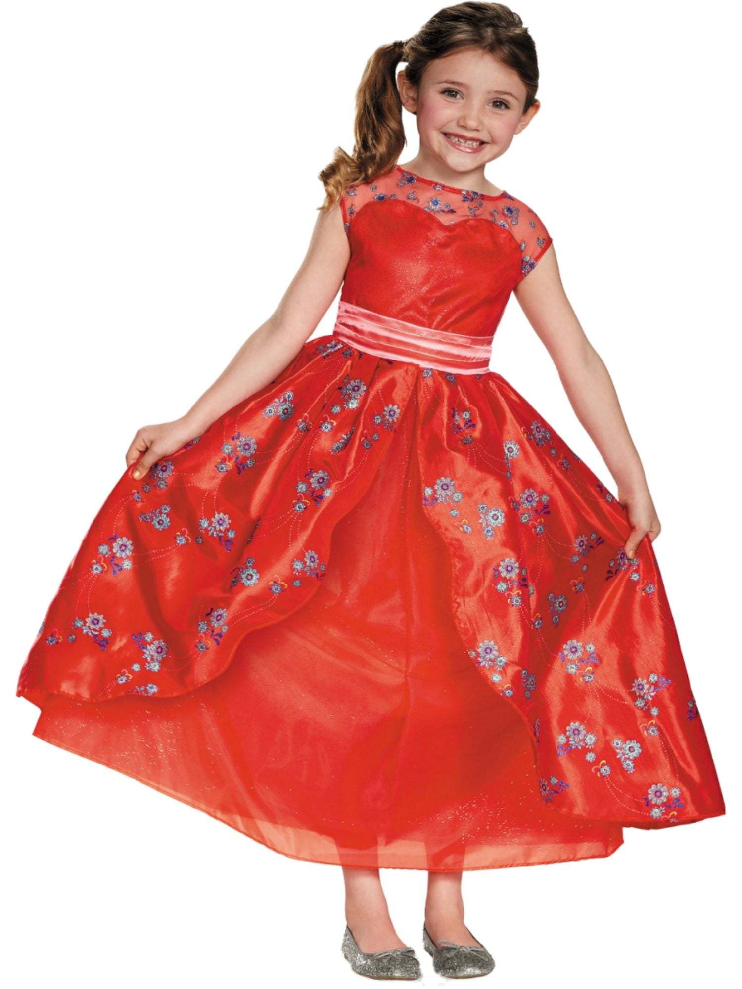 Disney Store Exclusive Elena Of Avalor Red Dress Costume Halloween •NEW•