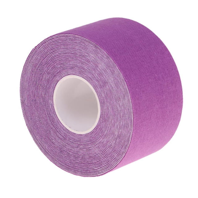 1 rollo de vendaje autoadhesivo de no tejido, cinta elástica para , 5Mx3.8cm Púrpura shamjiam Banda elástica cohesiva de algodón