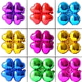 thumbnail image 4 of Lote de 100 globos de aluminio con forma de coón y redondos, arqueados para puerta, de 18 puldas, para des evtos, fiestas y festivales., 4 of 6