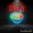 thumbnail image 4 of Handmadetneonsign Pho Bolw Neon Sign, Welcome Vietnamese Food Store Wall Art Decor, Pho Restaurant Wall Decor 51792, 4 of 5