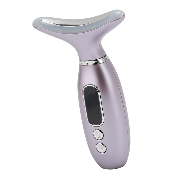 Masajeador de Belleza Con Múltiples Niveles de Vibracia Activación de la Piel, Batería de Litio Recargable Para Cara y Cuello