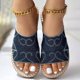 thumbnail image 5 of Amzcrzy Zapatos de mujer,Zapatos de mujer,Zapatillas de mujer, Nuevas zapatillas de playa informales de una sola línea con suela plana de moda para mujer Sandalias Mujer Zapatillas De Casa, 5 of 5