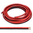 thumbnail image 1 of Unique Bargains Electrical Wire Cable 8AWG 10ft 2468 Electrical Wire PVC Copper Red Black Cable for LED Strips Lamps Lighting, 1 of 7