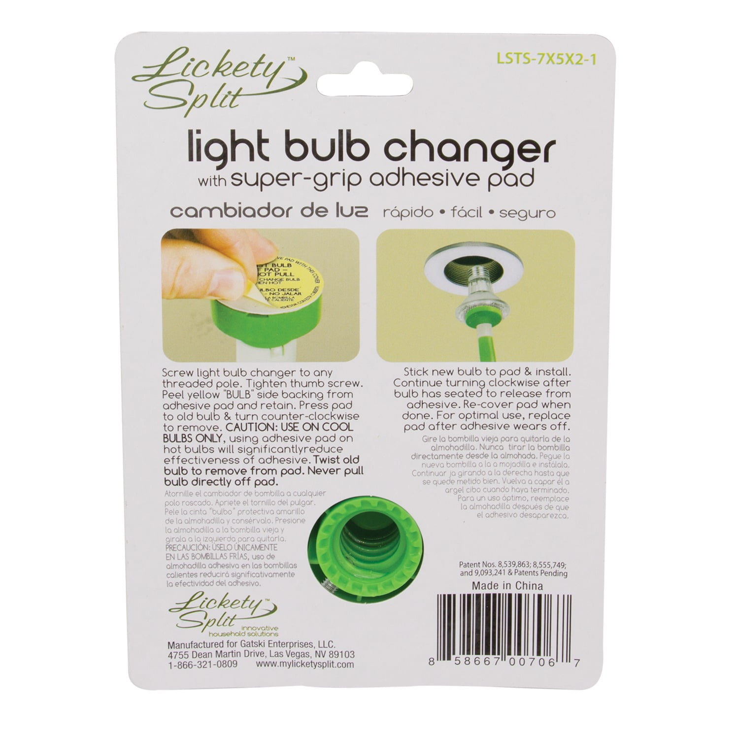 Topper Only Lickety Split Light Bulb Changer Small