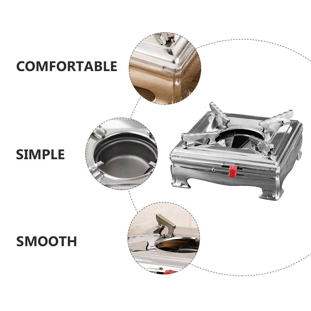 Household Stainless Steel Stove Alcohol Stove Portable Dry Pot Alcohol Stove