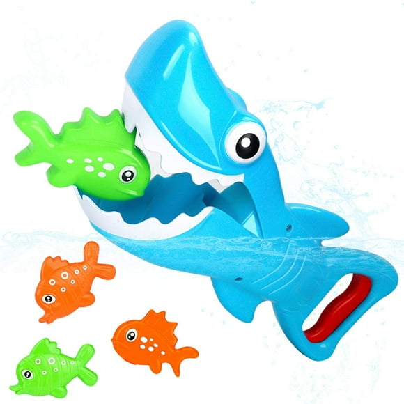 Bath Toys, Shark Grabber Baby Bath Toy Set Bathtub Toy, Great