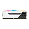 thumbnail image 3 of Corsair Vengeance RGB PRO 32GB (2 x 16GB) DDR4 DRAM 3200MHz C16 Memory Kit, White, 3 of 7