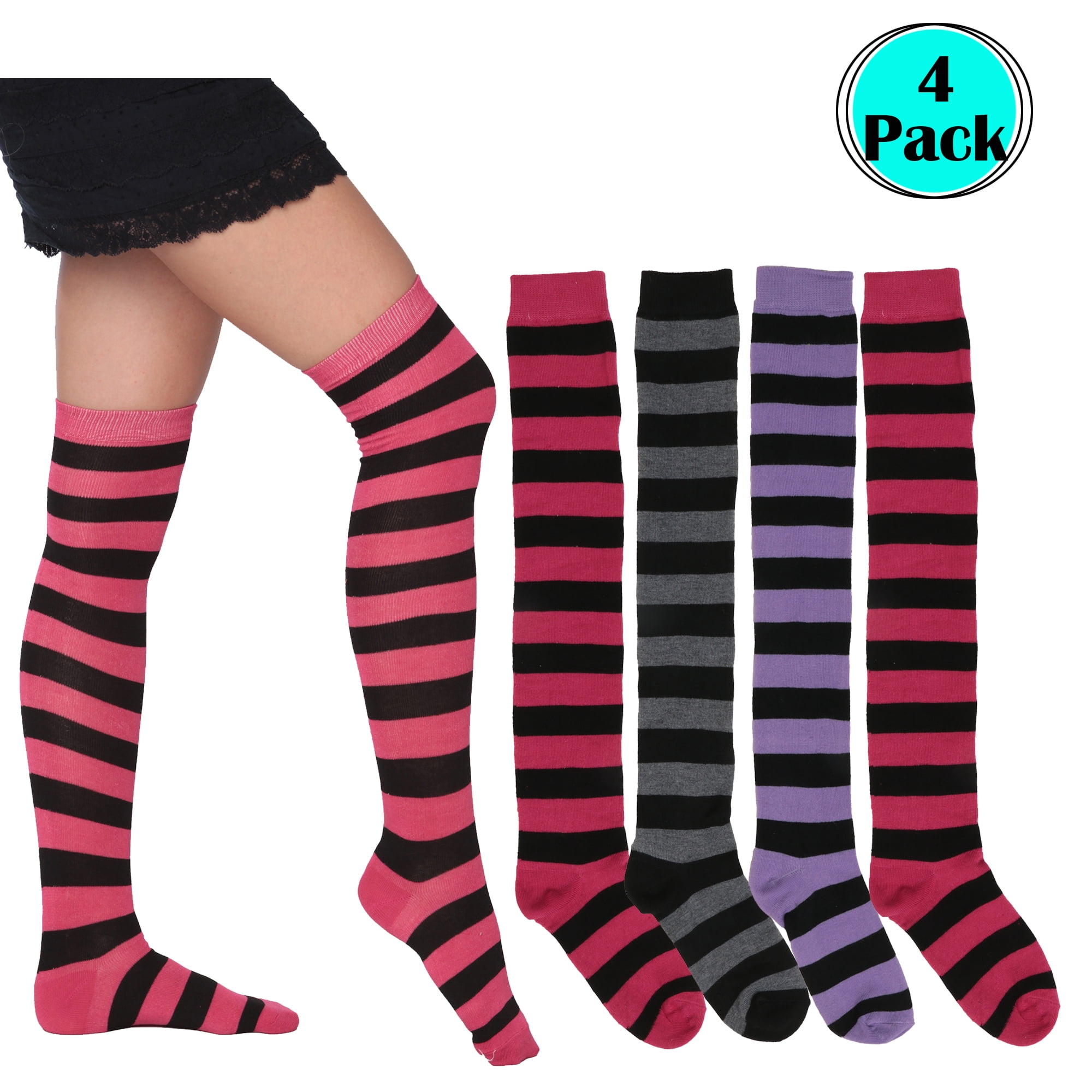 Unisex Cute The Pink Panther Tube Socks Knee High Sports