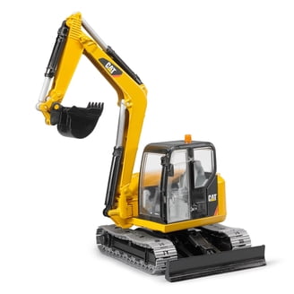 Caterpillar Mini Excavator, Durable 1:16 Toy with Working Arm and