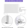 thumbnail image 5 of Nail Dip Powder Tray Recycling System,2 in 1 Nail Art Dip Dipping Powder Recycling Container Tray Tool,Portable Nail Powder Storage Box for French Tip Smile Line Manicure, 5 of 5