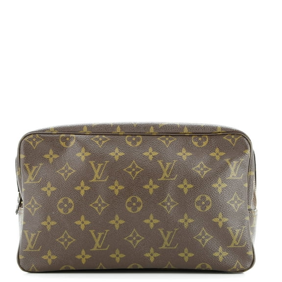 Pre-Owned Trousse Toiletry Pouch Monogram Canvas 28 By Rebag