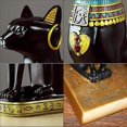 thumbnail image 2 of CHAO Joyería De Gato Egipcio, Decoración De Estatua De Resina Exótica De Resina De Diosa Egipcia Antigua, Adecuada para El Hogar, Oficina, Restaurante, Hotel, Coche, Fiesta, 2 of 5