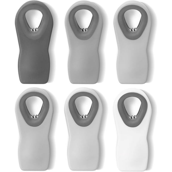 Mr. Pen- Magnetic Chip Clips, 6 Pack, Gray Chip Clips, Bag Clips, Food Clips, Bag Clips for Food