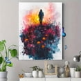 thumbnail image 4 of Qisvanset 12x16 Inch Easter Resurrection Canvas Wall Art, Jesus Watercolor Religious Quote Home Holiday Decor, 4 of 8