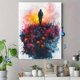 thumbnail image 4 of Qisvanset 12x16 Inch Easter Resurrection Canvas Wall Art, Jesus Watercolor Religious Quote Home Holiday Decor, 4 of 8