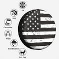 thumbnail image 6 of Three Funny Raccoon Green Sunglasses Showing Rock Animals Spare Tire Cover Protectors Tire Wheel Cover for Trailer Rv SUV Truck Travel Accessories 15 inch, 6 of 10