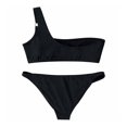 thumbnail image 2 of Traje de Baño Ocean Pacific para Mujer Bikini y Top un Tirante con Argolla Negro Talla EG 2 Piezas, 2 of 4