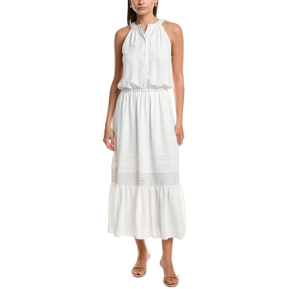 Ramy Brook womens Carmen Dress, XL, Ivory