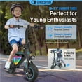 thumbnail image 4 of Gyrocopters Radi8 Electric scooter (Black) | UL 2272 approved | 25 km Range | 25 km/h Speed | Rear Disc Brakes | LED Lights | LCD Display, 4 of 9