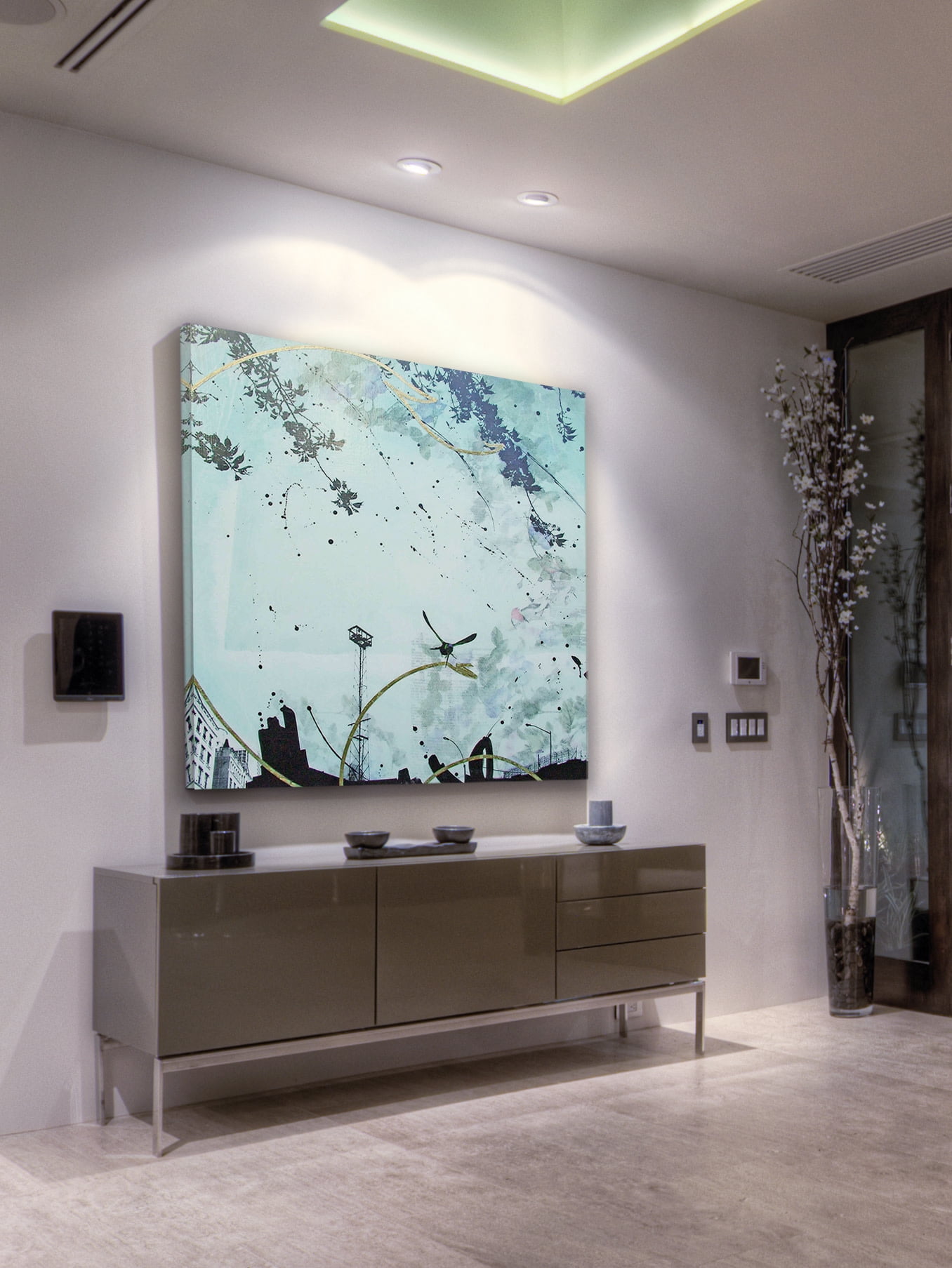 Marmont Hill "Oblivion" by Tracy Silva Barbosa Painting Print on Canvas