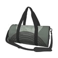 thumbnail image 1 of YFYANG Large Capacity Canvas Gym Bag for Men and Women, Bohemian Style Abstract Rainbow Round Portable Travel Bags for Sports Fitness, 1 of 8