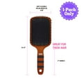 thumbnail image 4 of (5 pack) Conair Classic Wood Detangle & Style Paddle Brush - 1 Count, 4 of 8