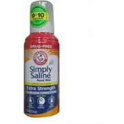 Simply Saline Nasal Mist Extra Strength Severe Congestion 4.6 oz (Pack of 6)25.5 fl oz