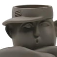 thumbnail image 5 of Jarrones minimalistas, macetas, arreglos florales, estatuas con rostros humanos Marrón, 5 of 5