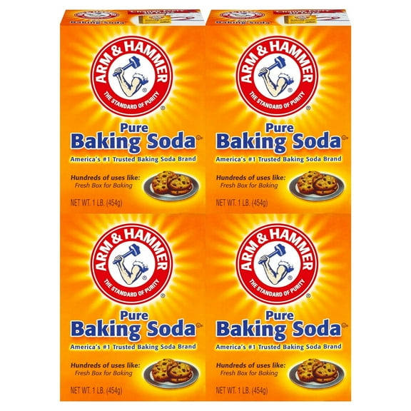 Arm & Hammer Baking Soda, 1 lb., 4 pack