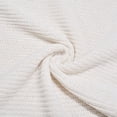 thumbnail image 2 of Gibobby Suéter mujer, 2023 Suéter de punto trenzado con cuello en V, manga larga, grueso, a rayas, a la moda, holgado, para mujer(Beige,XG), 2 of 4