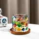 thumbnail image 1 of Copas de cristal Vaso Vaso de champán de fondo ponderado grueso con posavasos de para ron escocés A perfecl Copa de cóctel, 1 of 8