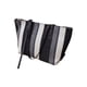 thumbnail image 2 of Bolsa de Tote de Lona - Bolso Grande Impermeable para el Hombro con Rayas Verticales, Asas Anchas, Bolso Casual de Moda para Compras y Viajes al Aire Libre, Blanco o Marrón, 2 of 6