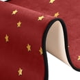 thumbnail image 5 of Christmas Shiny Gold Stars Runner Rug - 24"x72" Ultra Soft Non-Slip Floor Mat Washable Area Rugs for Kitchen Bathroom Entry Home Decor Gifts, 5 of 7