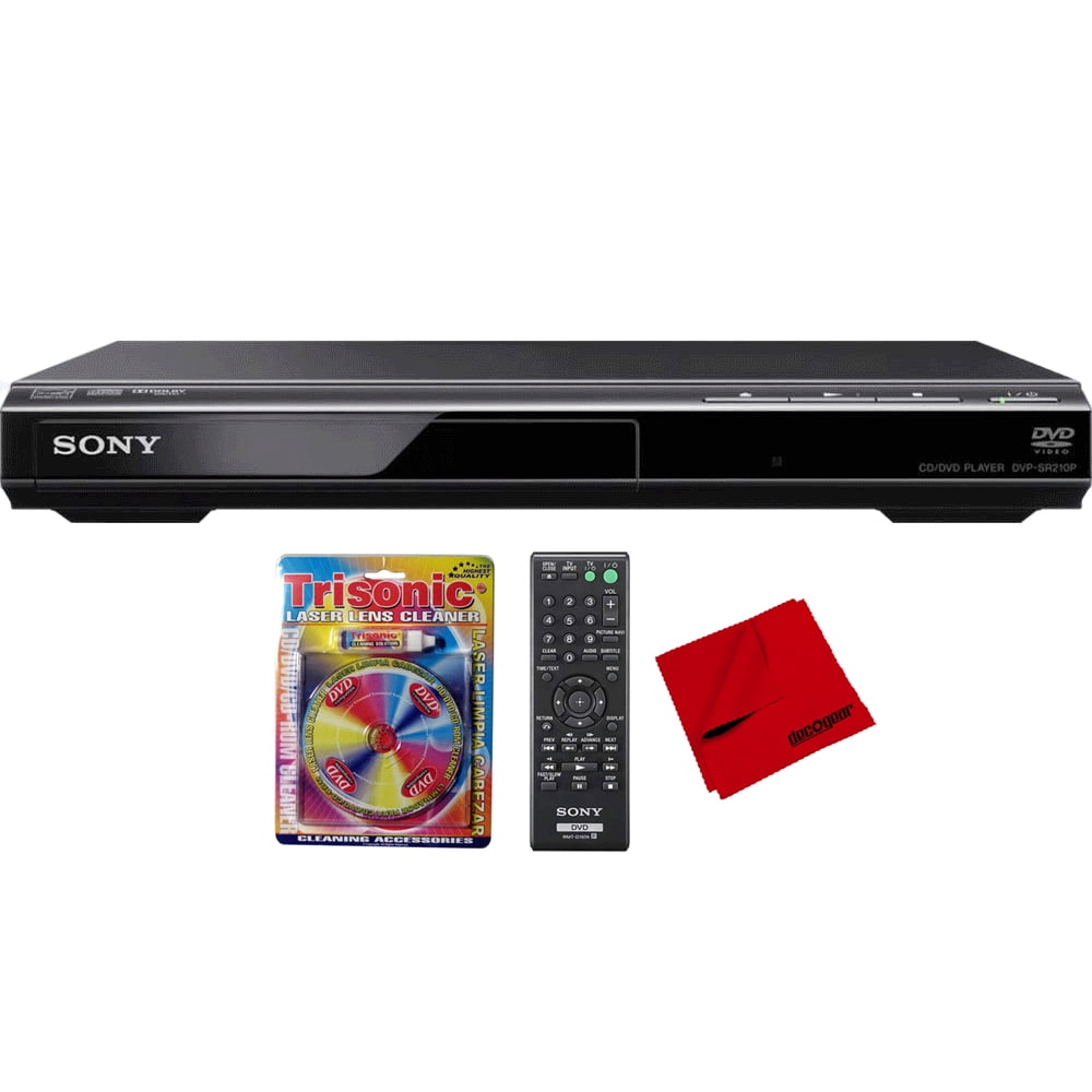 Sony DVPSR210P Progressive Scan DVD Player/Writer with Trisonic TS