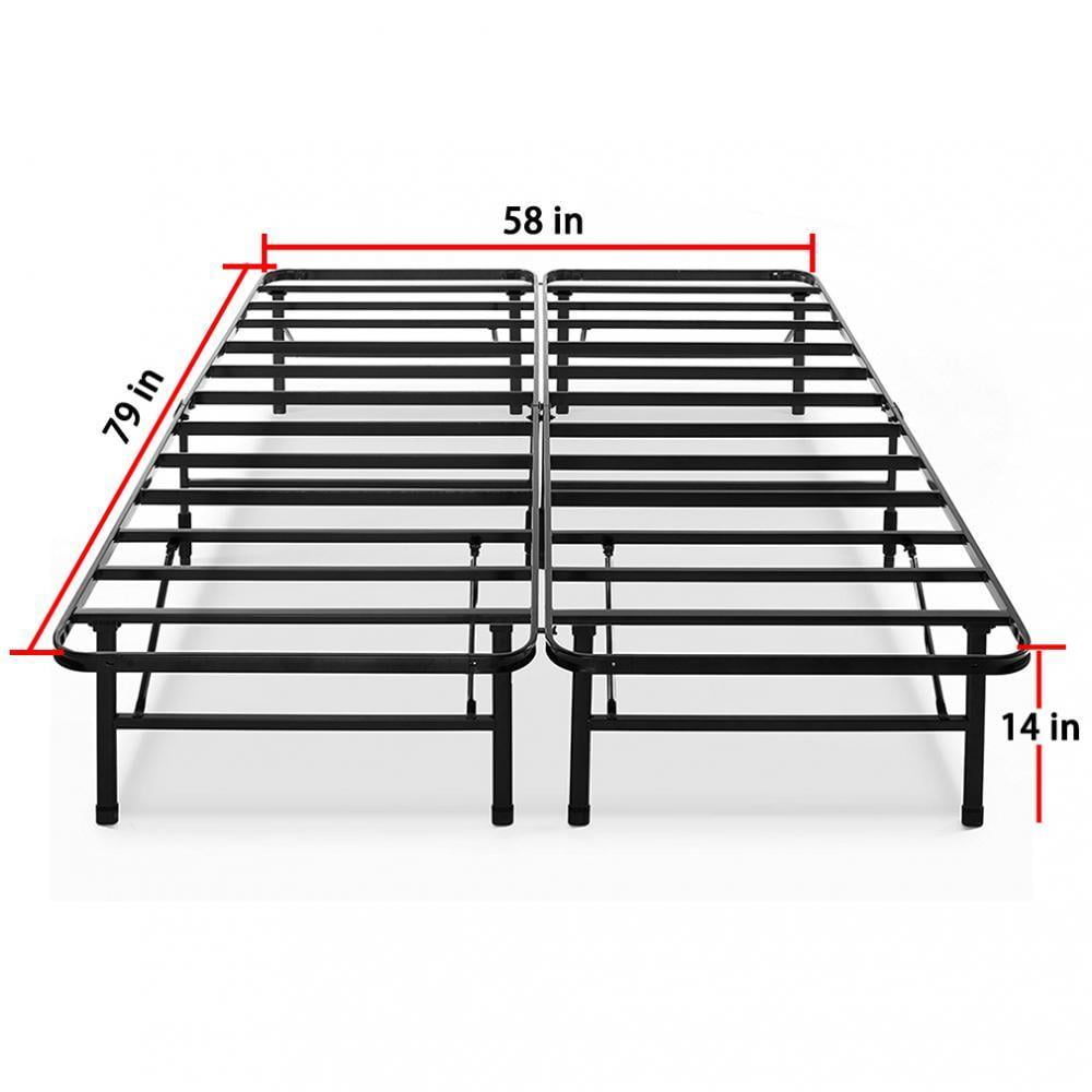 Bed Frame Queen Modern Bi Fold Folding Metal Mattress Bed Frame Queen Modern Bi Fold Folding Metal Mattress Foundation Com
