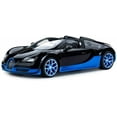 thumbnail image 7 of Wonder Wheels 1:14 RC Remote Control Bugatti Veyron Grand Sport Vitesse Car - Black/Blue, 7 of 7