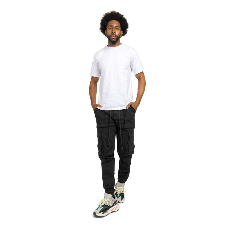 Victorious Men's Utility Techwear Cargo Jogger Pants JG3030 Victorious Men's Utility Techwear Cargo Jogger Pants JG3030