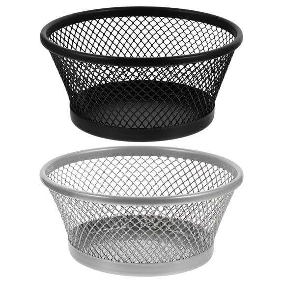 CCOCC 2 Mesh Paper Clip Holders for Desk Organization