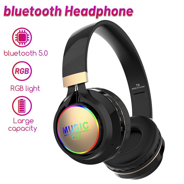 Noise Cancelling Bluetooth Headphones With Microphone Deep Bass Wireless Headset Over Ear Comfortable Protein Earpads For Online Class Home Office Travel For Pc Cell Phones Tv Walmart Com