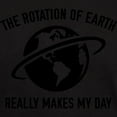 thumbnail image 3 of CafePress - The Rotation Of The Earth Dark T Shirt - Men's Classic Graphic Cotton T-Shirt, 3 of 4