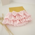 thumbnail image 2 of EnJoCho Baby Girl Cute Shorts Toddler Boys Girls Summer Solid Color Triangle Dress Shorts Kids Cute Bow Ruffle Shorts Pants Kids Casual Home Outer Clothes, 2 of 4