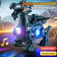 thumbnail image 3 of Electric Walking Dinosaur Toy for Kids 3-8 Years Old, Interactive Light Up Dino with Sound, Music & Leash for Boys & Girls, 3 of 7