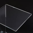 thumbnail image 5 of Modern C-Shape Sofa Side Table Tea End Table Clear Acrylic Coffee Desk, 5 of 12