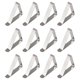 thumbnail image 1 of 12 Pcs Stainless Steel Tablecloth Clip,Non-Slip Adjustable Table Cover Clamps Clip Table Cloth Holde, 1 of 5